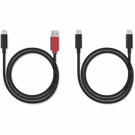 Cable salida USB-C a entrada USB-C